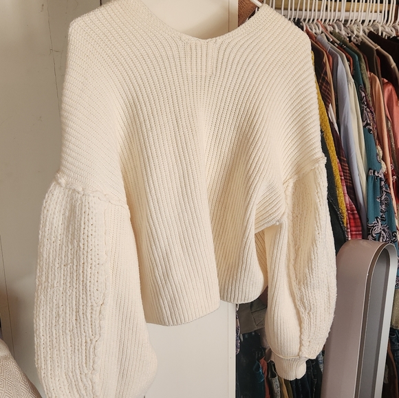 Free people cropped sweater - Picture 8 of 10